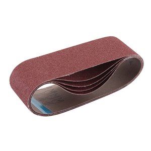 Draper DETAIL SANDING SHEET 80G 9239 09239 Cloth Sanding Belt, 75 x 533mm (Pack of 5)
