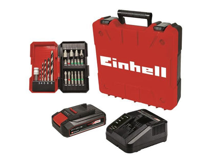 EIN TE-CD 18/2 Li-I + 22 Power X-Change Combi Drill 18V 1 x 2.5Ah Li-ion