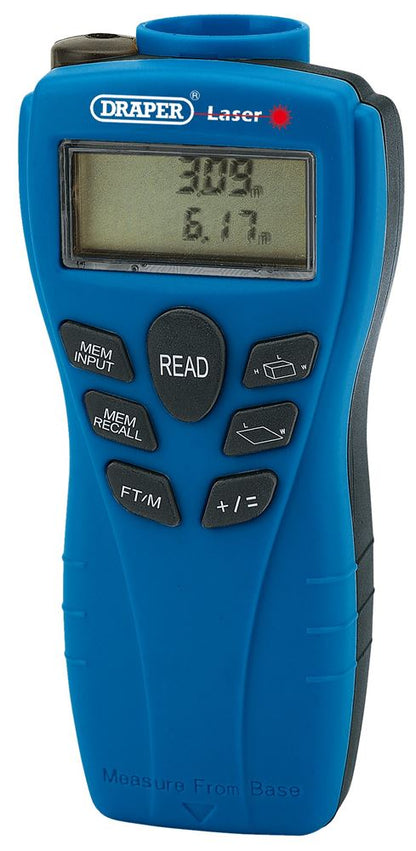 88988 Draper Distance Measure/Stud Detector with Laser Pointer DMSD Testers Professional Trade DIY Workshop Garage Use
