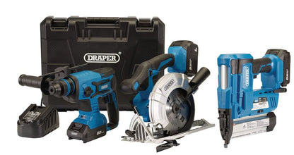 Draper D20 SECOND FIX KIT 24589 D20 20V Cordless Kit
