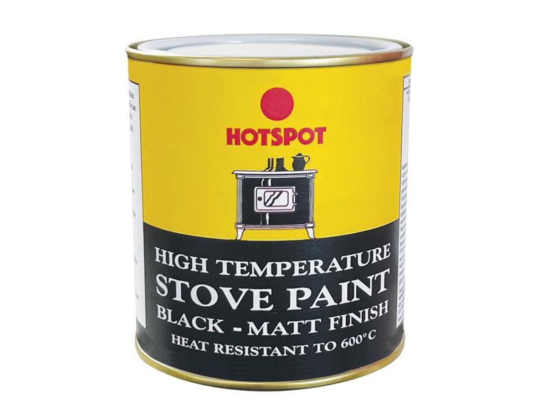 Hotspot HS201040 Stove Paint Matt Black 500ml