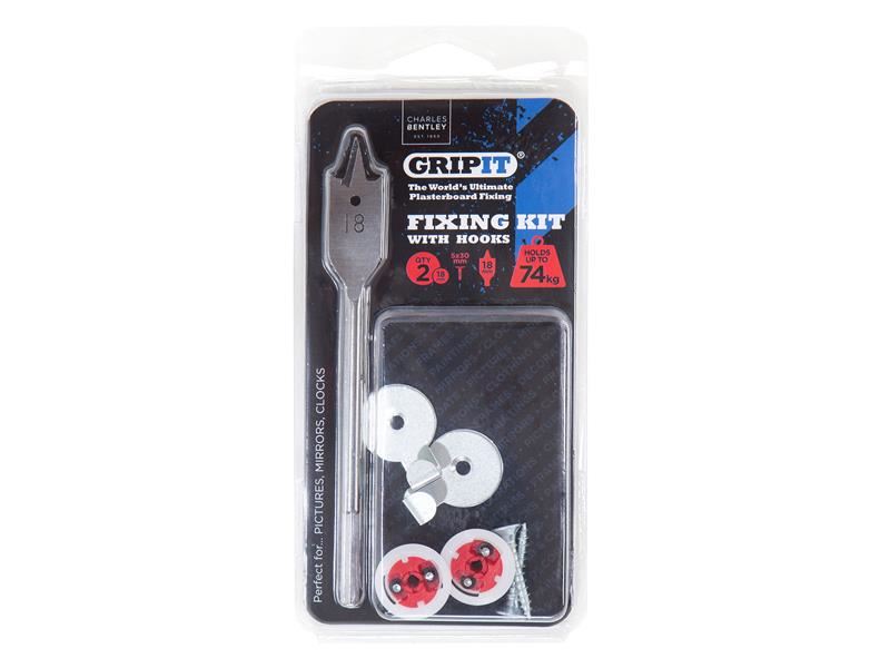 Gripit GPMIRKIT Mirror Kit, Clam Pack