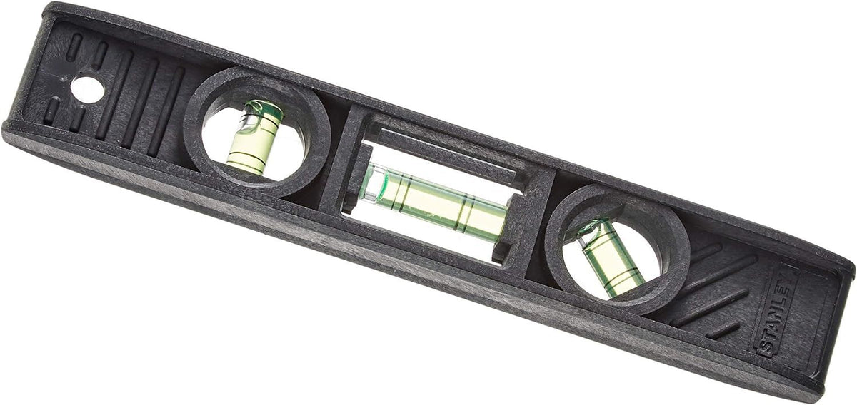 STANLEY 0-42-294 Torpedo Spirit Level 20cm 3 Vials