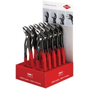 DRAPER 05769 - Knipex Countertop Display of 10 x 250mm Cobra Waterpump Pliers