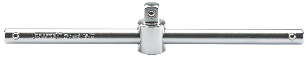 Draper SLIDING TEE BAR 1/2DRIVE-PCKD 16790 Sliding T Bars (Micro Satin Chrome)