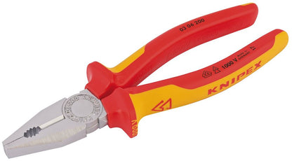 Draper VDE COMBI PLIER 200MM 81212 VDE Fully Insulated Combination Pliers