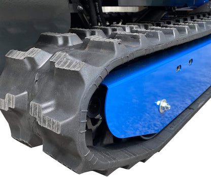 Hyundai 196cc Petrol 500kg Payload Tracked Mini Dumper/Power Barrow/Transporter, 3 Forward And One Reverse Gear, Hydraulic Tipping Mechanism, 3 Year Warranty