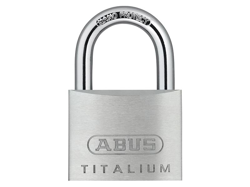 ABUS 56206 64TI/50mm TITALIUM� Padlock Keyed Alike KA6512