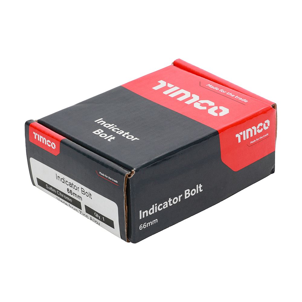 TIMCO Indicator Bolt Sat. Chrome 66mm Pack 1