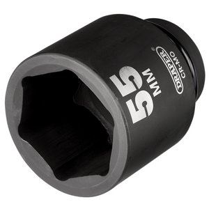 Draper 55MM IMP.DEEP SCKET 1DR 05156 HI-TORQÂ® Metric Deep Impact Sockets, 1" Sq. Dr.