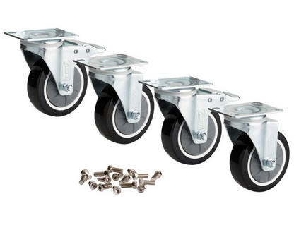 BUNKER  4 Piece Castor Wheel Set
