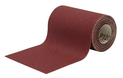 89529 Draper General Purpose Sanding Roll, 115mm x 5m, 120 Grit SRR5 Sanding Sheets Aluminium oxide Professional Trade DIY Workshop Garage Use