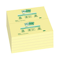 Post-It Notes Recyc 127x76 Ylw Pk12