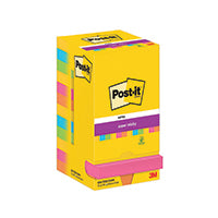 Post-it S/Stk 76x76 90S Crnvl Pk12