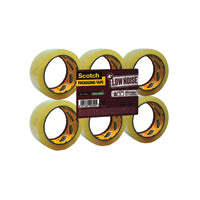 Scotch Low Noise Tape Clear 48mmx66m