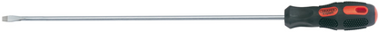 Draper 9.5X250MM PLAINSLOT S/DRIVER P 40010 250mm Long Reach General Purpose Plain Slot Flared Tip Screwdriver (display packed)