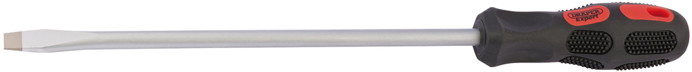 Draper 9.5X250MM PLAIN S/DRIVER BLK 40015 General Purpose Plain Slot Flared Tip Screwdrivers (sold loose)