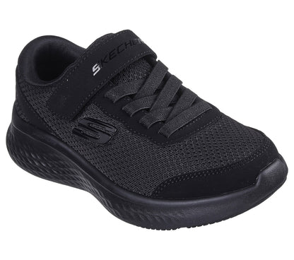 Skechers Skech-Lite Pro Sprint Surge Kids Shoe | Black | sz J12.5