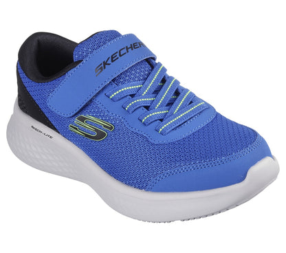 Skechers Skech-Lite Pro Sprint Surge Kids Shoe | Blue/Black/White | sz 1