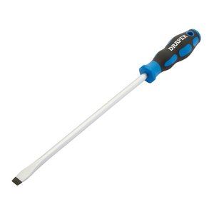 Draper 9.5X 250MM PLAIN SLOT S/DRIVER 48927 Soft Grip Plain Slot Screwdrivers