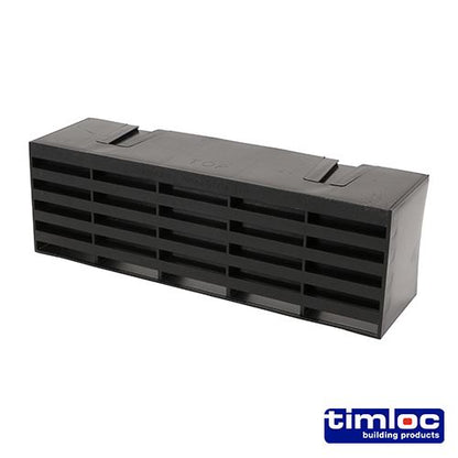 TIMCO Plastic Airbrick Blue Black 215 x 69 x 60 Black Pack 20