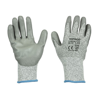 TIMCO High Cut C Glove PU HPPE Fibre X Large Pack 1