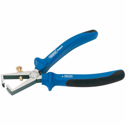 Draper WIRE STRIPPER H/D GRIPS 150MM 68894 Heavy Duty Soft Grip Wire Stripping Pliers, 150mm
