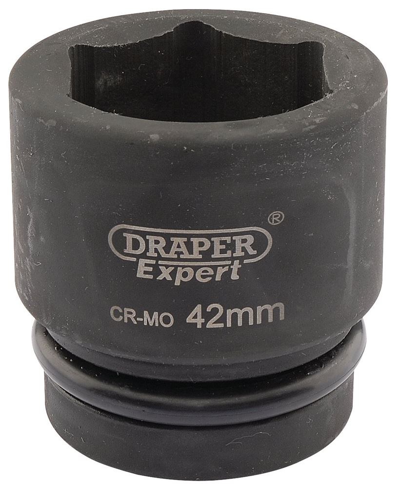 Draper 42MM IMPACT SOCKET 1DR 05122 HI-TORQÂ® Metric Impact Sockets, 1" Sq. Dr.