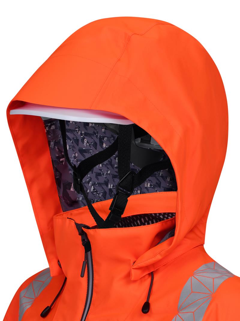Pulsar RCT800 React GRS Waterproof Shell Jacket Hi Vis Workwear EN ISO 20471 Class 3