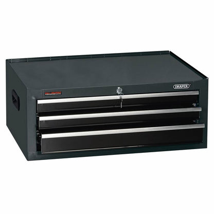 35740 Draper Intermediate Tool Chest, 3 Drawer, 26 , Black TIC3D/BK Tool Chests Professional Trade DIY Workshop Garage Use