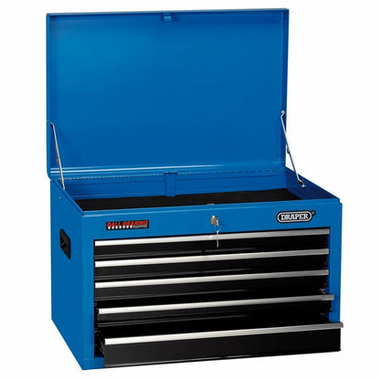 Draper 5 DRAWER TOOL CHEST - BLUE 35746 26" Tool Chest (5 Drawers)