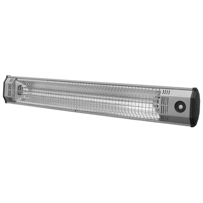 Sealey IWMH6000R High Efficiency Wall Mounting Infrared Short Wave Heater 6000W/230V | 2000/4000/6000W, Timer, Tip-Over Switch