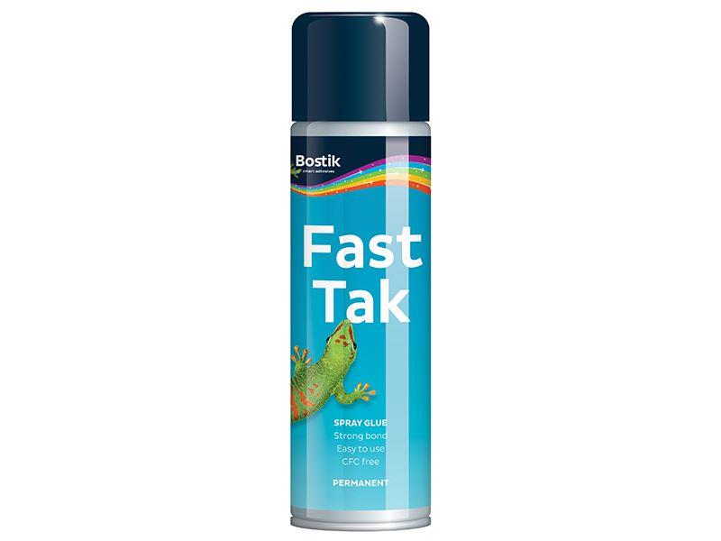 Bostik 30602630 Fast Tak Contact Adhesive Spray 500ml High Strength