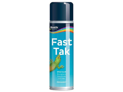 Bostik 30602630 Fast Tak Contact Adhesive Spray 500ml High Strength