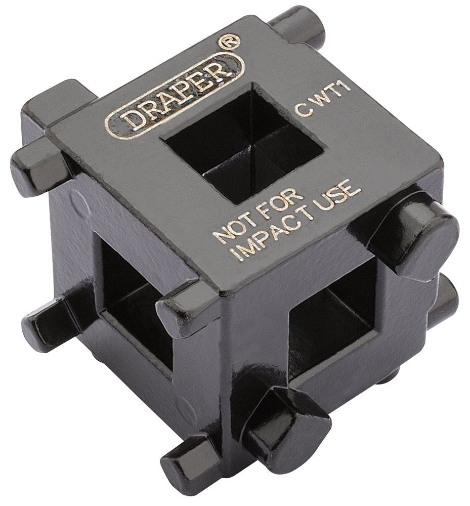 Draper CALIPER WIND BACK TOOL 52334 3/8" Sq. Dr. Rear Brake Caliper Wind Back Cube