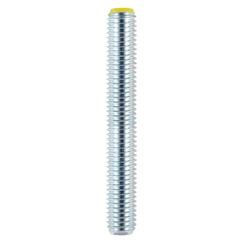 TIMCO Threaded Bar HT DIN 975 Zinc Silver M6 x 1000 Pack 10.0