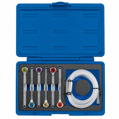00041 Draper Expert Expert Universal Clutch And Brake Bleeding Kit (7 Piece) BBK2 Professional Trade DIY Workshop Garage Use