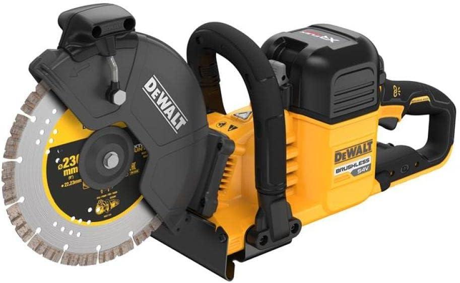 DEWALT 54V XR FlexVolt 230mm Cut Off Saw Brushless 2x9Ah DCS691X2