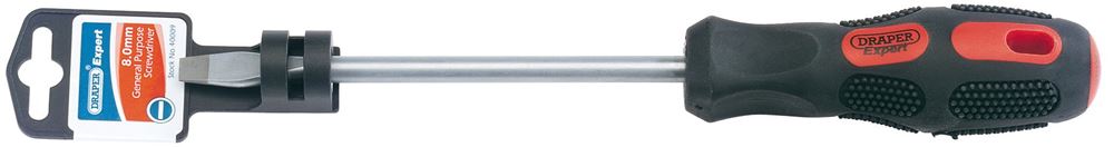 40009 Draper 8X150MM PLAINSLOT S/DRIVER PKD 970 Professional Trade DIY Workshop Garage Use