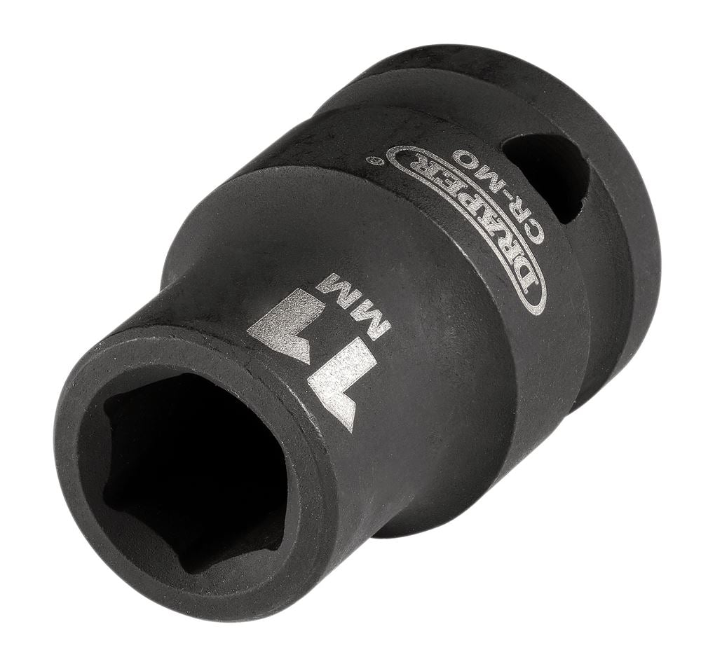 Draper 11MM IMPACT SOCKET 1/2DR Metric Impact Sockets, 1/2" Sq. Dr.