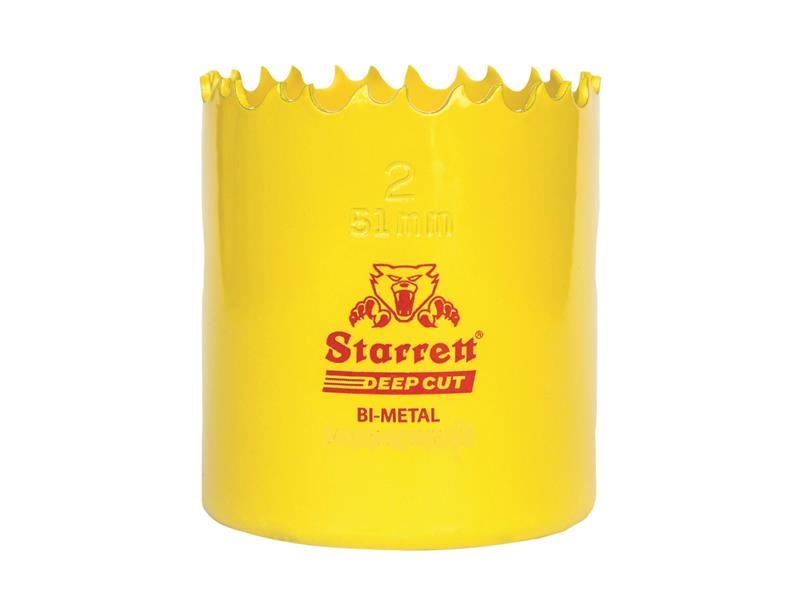 Starrett BF6070 DCH0196 Deep Cut Bi-Metal Holesaw 40mm