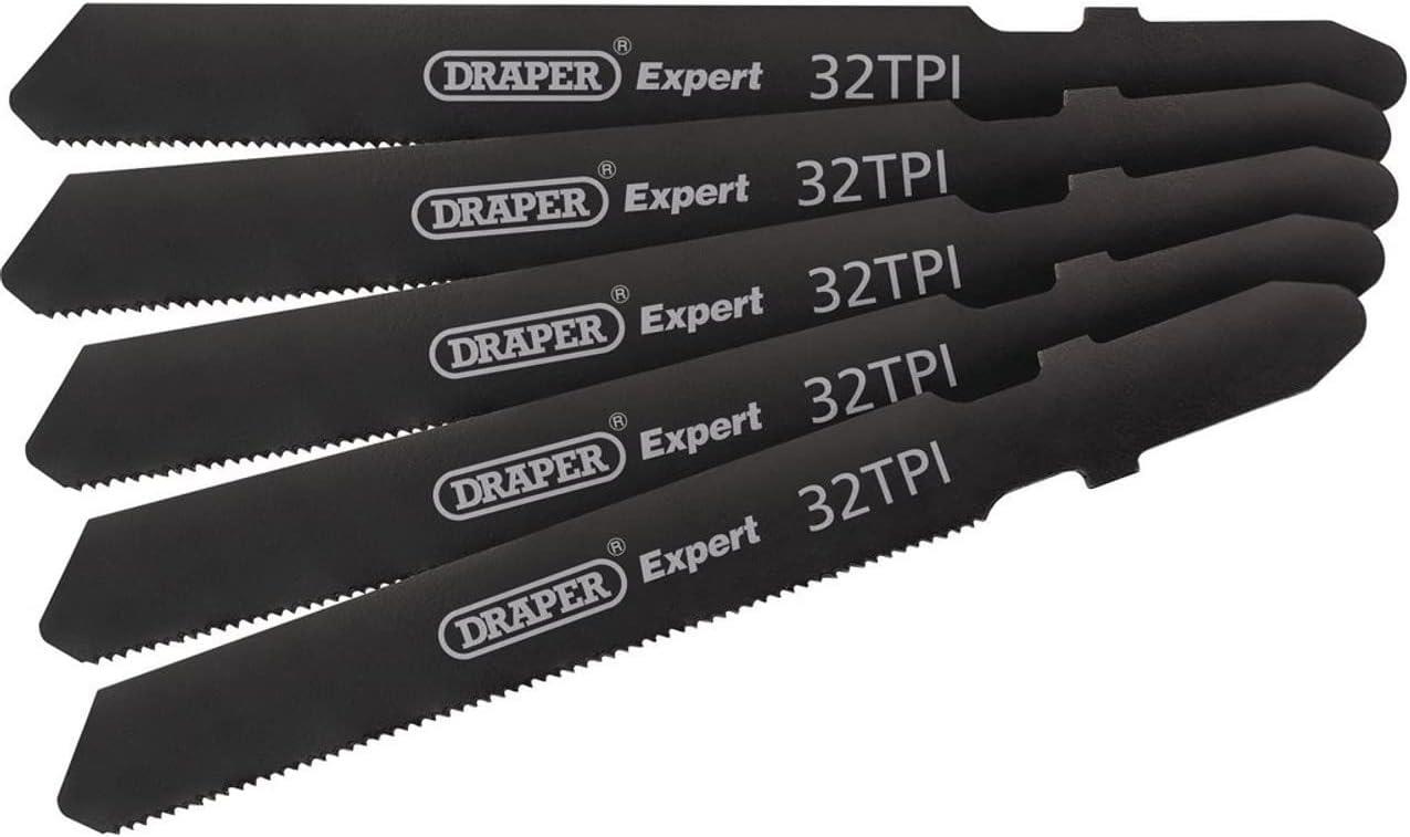 DRAPER 81731 - DT118G 92mm Jigsaw Blade Set (5 Piece)