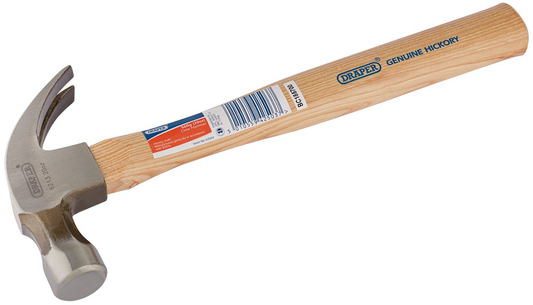 Draper CLAW HAMMER HICKORY SHAFT 560G 42503 Hickory Shaft Claw Hammers