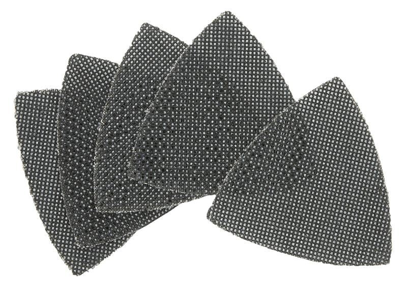 DeWalt Power Tools EXTREME Mesh Detail Sander Sheet 93 x 93mm 240G (Pack 5)