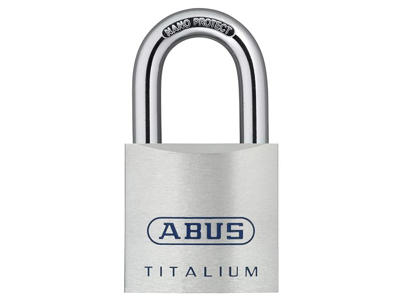 ABUS 56574 80TI/50mm TITALIUM� Padlock Carded