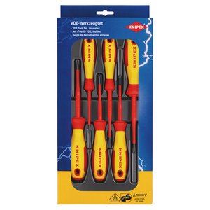 Draper VDE SET OF SCREWDRIVERS PM/S 28017 28017 VDE PlusMinus/Slotted Screwdriver Set