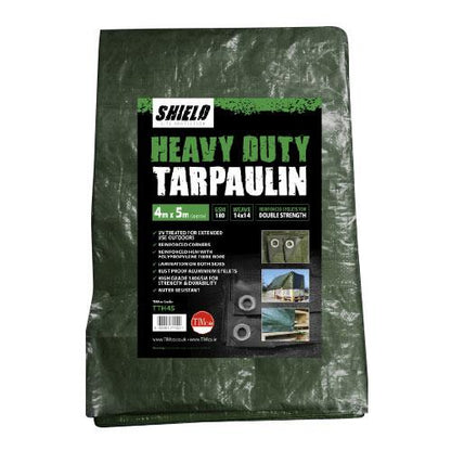Timco Heavy Duty Tarpaulin Waterproof Ground Sheet Cover Camping Gardening