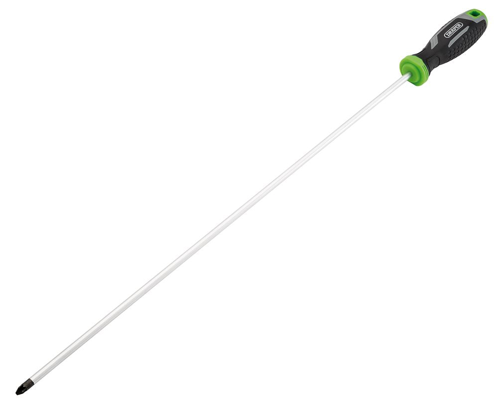 Draper PZ2X450MM POZI SCREWDRIVER Pozi Soft Grip Screwdrivers