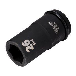 Draper 26MM IMP.DEEP SCKET 3/4DR 05058 HI-TORQÂ® Metric Deep Impact Sockets, 3/4" Sq. Dr.