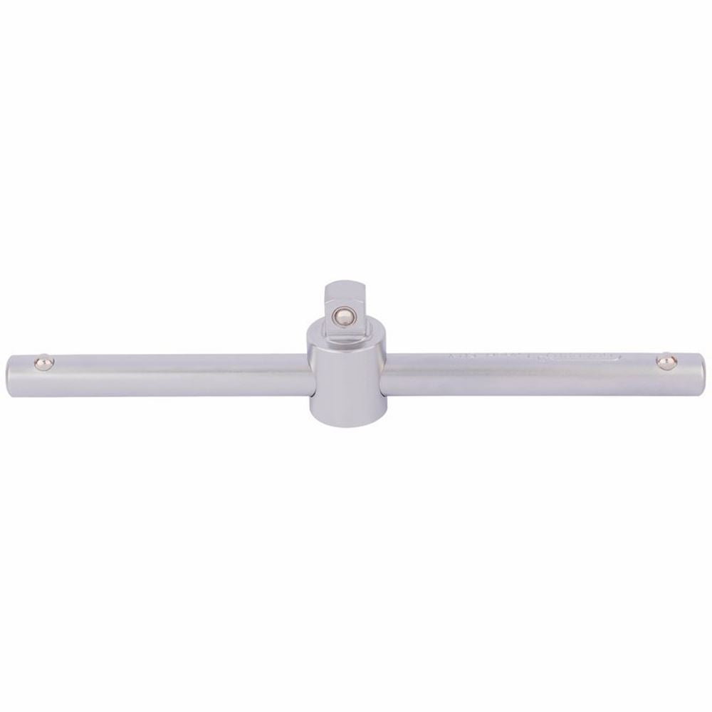 Draper SLIDING TEE BAR 3/8DRIVE-PCKD 16788 Sliding T Bars (Micro Satin Chrome)